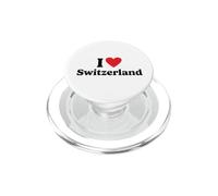 I Love Switzerland PopSockets PopGrip pour MagSafe