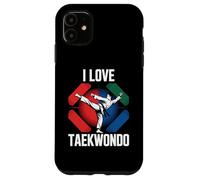 I Love Taekwondo Arts Martiaux Coque pour iPhone 11