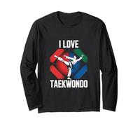 I Love Taekwondo Arts Martiaux Manche Longue