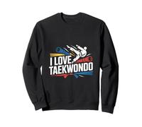 I Love Taekwondo Arts Martiaux Spirit Sweatshirt