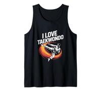 I Love Taekwondo Passion Arts Martiaux Débardeur