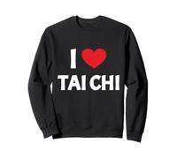 I Love Tai Chi Méditation Arts Martiaux Zen Balance Sweatshirt