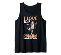 I Love Tap Dancing and Dogs Propriétaire d'animaux Animaux - Débardeur