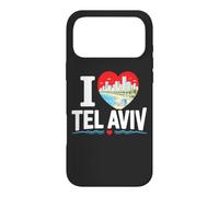 I Love Tel Aviv Israël Plage Méditerranéenne City Art Coque pour iPhone 17 Pro Max