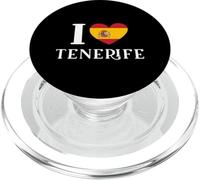 I Love Tenerife Drapeau Espagne Cœur Espagne PopSockets PopGrip pour MagSafe