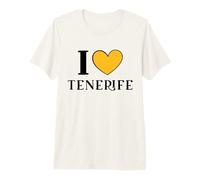 I Love Tenerife Espagne T-Shirt Haut de Gamme