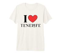 I Love Tenerife Espagne T-Shirt Haut de Gamme