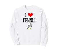 I Love Tennis I Heart Tennis Funny Grand Chelem Sport Lover Sweatshirt