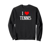 I Love Tennis I Heart Tennis Funny Grand Chelem Sport Lover Sweatshirt