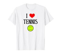 I Love Tennis I Heart Tennis Funny Grand Chelem Sport Lover T-Shirt