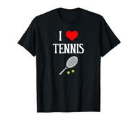 I Love Tennis I Heart Tennis Funny Grand Chelem Sport Lover T-Shirt
