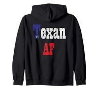 I Love Texan AF Drapeau d'État Vieilli - I Stand with Texas Sweat à Capuche