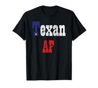 I Love Texan AF Drapeau d'État Vieilli - I Stand with Texas T-Shirt