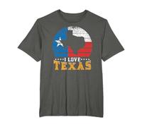 I Love Texas Texan State Pride T-Shirt