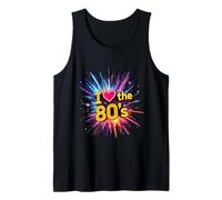 I Love The 80's Retro Fun Energy Throwback Party Débardeur