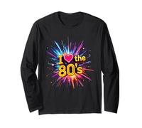 I Love The 80's Retro Fun Energy Throwback Party Manche Longue