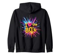 I Love The 80's Retro Fun Energy Throwback Party Sweat à Capuche