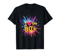 I Love The 80's Retro Fun Energy Throwback Party T-Shirt