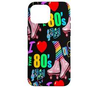 I Love The 80's Retro Rainbow Legs Patins à roulettes Rose Coque pour iPhone 16 Pro Max