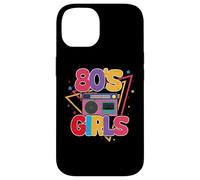 I Love The 80's Slogan, 80s-Themed Party Costume for Girls Coque pour iPhone 14