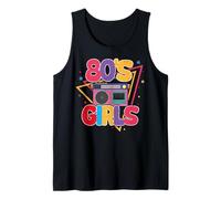 I Love The 80's Slogan, 80s-Themed Party Costume for Girls Débardeur