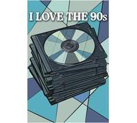 I Love the 90s Notebook: CD Disc | Hand-Drawn Retro Nostalgia Journal: Lined Notebook for 90s Kids, Retro Lovers & Nostalgia Fans