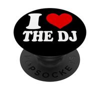 I Love The DJ PopSockets PopGrip Adhésif