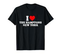 I Love The Hamptons NY Vintage Coastal Pride T-Shirt