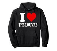 I Love The Louvre Sweat à Capuche