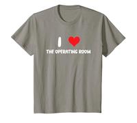 I Love The Operating Room - Médecin, infirmière, Chirurgien T-Shirt, Enfant, Ardoise, 4 Ans