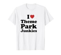 I Love Theme Park Junkies T-Shirt