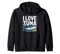 I Love Thon Fishing Ocean Passion Sweat à Capuche