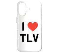 I Love TLV Tel Aviv, Israël Coque pour iPhone 17