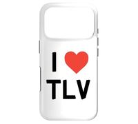 I Love TLV Tel Aviv, Israël Coque pour iPhone 17 Pro