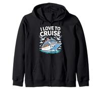 I Love To Cruise Oceanic Journey Escape Sweat à Capuche