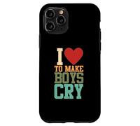 I Love to Make Boys Cry | Fatale Femme | Relation Coque pour iPhone 11 Pro
