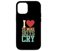 I Love to Make Boys Cry | Fatale Femme | Relation Coque pour iPhone 12/12 Pro
