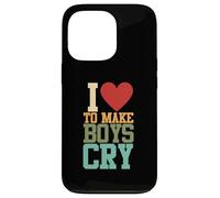 I Love to Make Boys Cry | Fatale Femme | Relation Coque pour iPhone 13 Pro
