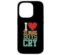 I Love to Make Boys Cry | Fatale Femme | Relation Coque pour iPhone 14 Pro
