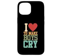 I Love to Make Boys Cry | Fatale Femme | Relation Coque pour iPhone 15