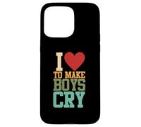 I Love to Make Boys Cry | Fatale Femme | Relation Coque pour iPhone 15 Pro Max