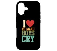 I Love to Make Boys Cry | Fatale Femme | Relation Coque pour iPhone 17