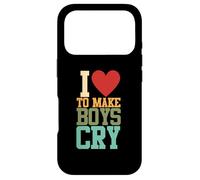 I Love to Make Boys Cry | Fatale Femme | Relation Coque pour iPhone 17 Pro