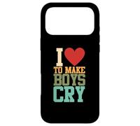 I Love to Make Boys Cry | Fatale Femme | Relation Coque pour iPhone 17 Pro Max