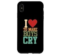 I Love to Make Boys Cry | Fatale Femme | Relation Coque pour iPhone XS Max