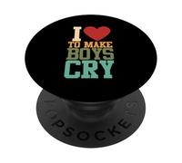 I Love to Make Boys Cry | Fatale Femme | Relation PopSockets PopGrip Adhésif