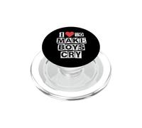 I Love to Make Boys Cry Funny Sassy Ransom Note Esthétique PopSockets PopGrip pour MagSafe