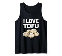 I Love Tofu Vegan Food Lover Humour Débardeur