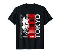 I Love Tokyo, Cool Tokyo Japan Wild Tiger Graphic Design T-Shirt