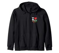 I Love Trading - Candlestick Chart Trader Design Vieilli Sweat à Capuche
